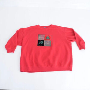 Vintage Honors  Plus Size Red Christmas Holiday Magic Crewneck Size 26/28